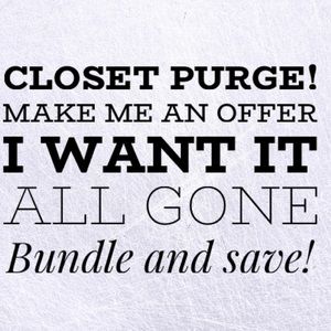 Looking to sell all items in the next 2 weeks